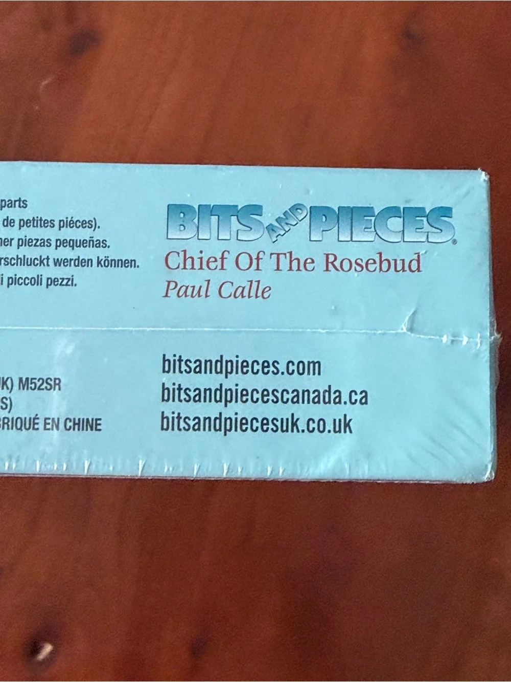 Bits and pieces Puzzle - Chief of the Rosebud